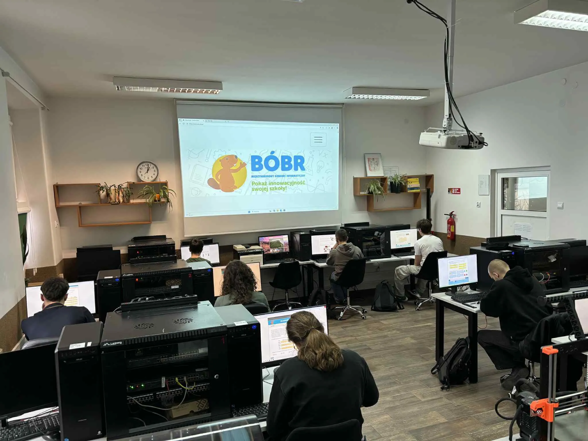 Wyróżnienie w XX Konkursie Informatycznym Bóbr